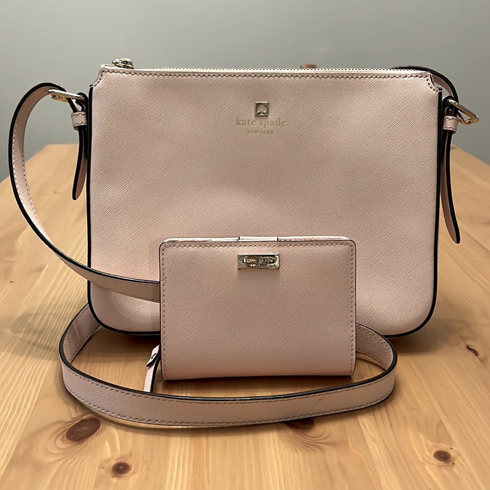 KATE SPADE crossbody purse and wallet